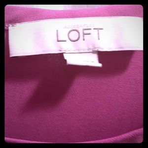 Pink LOFT Shirt solid pink